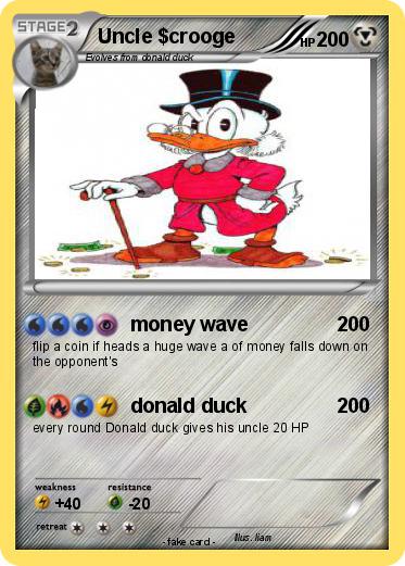 Pokemon Uncle $crooge
