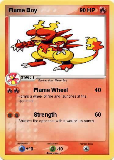 Pokemon Flame Boy