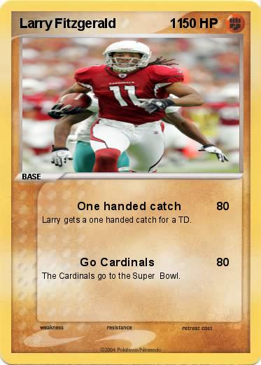Pokemon Larry Fitzgerald               11