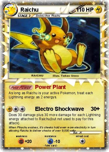 Pokemon Raichu