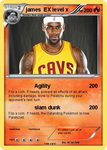 Pokemon james  EX level x