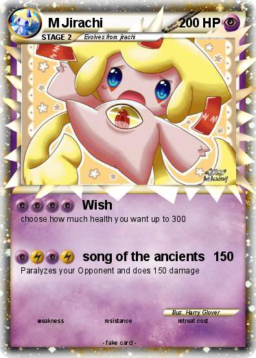 Pokemon M Jirachi