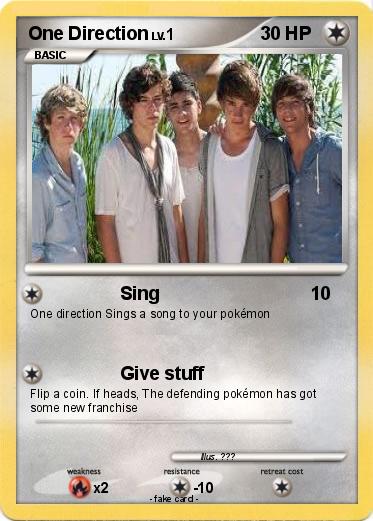 Pokemon One Direction