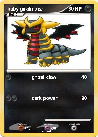 Pokemon baby giratina