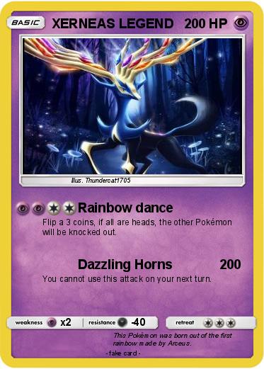Pokemon XERNEAS LEGEND