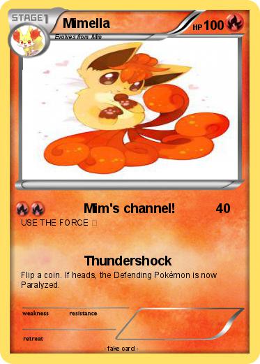 Pokemon Mimella