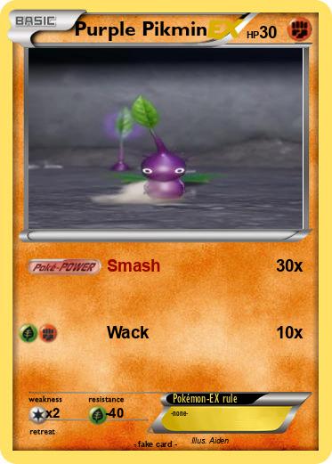 Pokemon Purple Pikmin