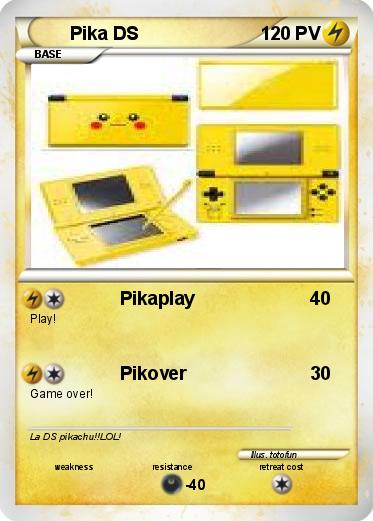 Pokemon Pika DS