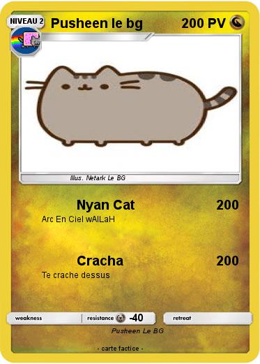 Pokemon Pusheen le bg