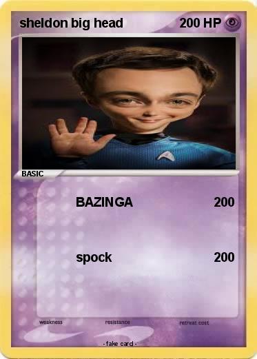 Pokemon sheldon big head
