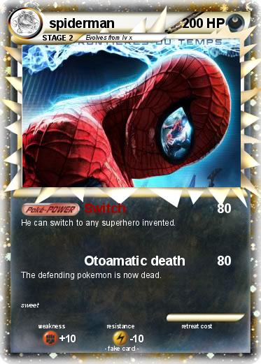 Pokemon spiderman