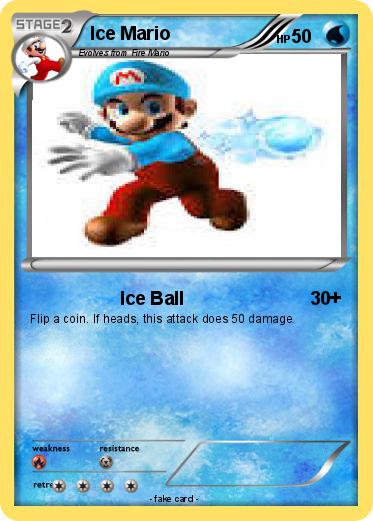 Pokemon Ice Mario