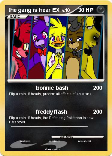 Pokemon the gang is hear EX