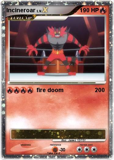 Pokemon Incineroar