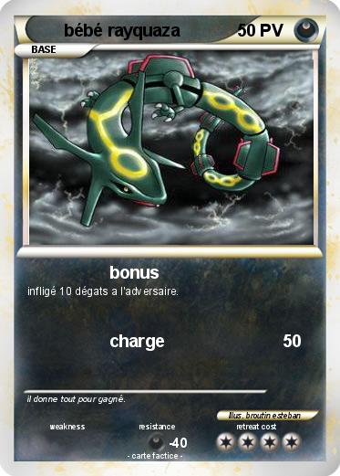Pokemon bébé rayquaza