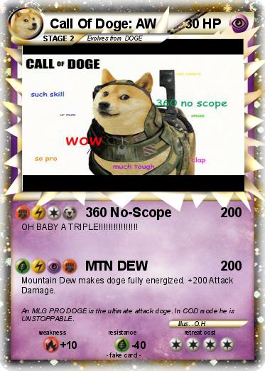 Pokemon Call Of Doge: AW