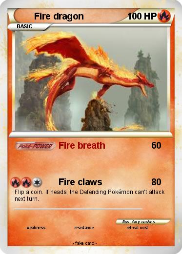 Pokemon Fire dragon