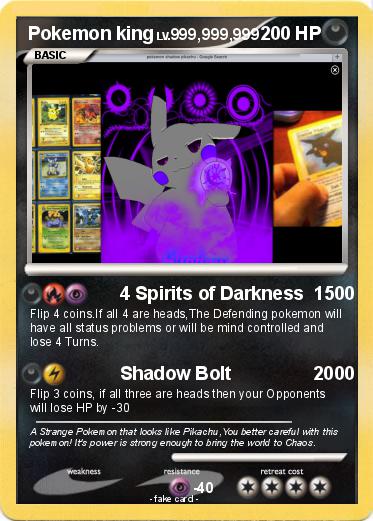 Pokemon Pokemon king