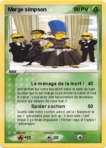 Pokemon Marge simpson 