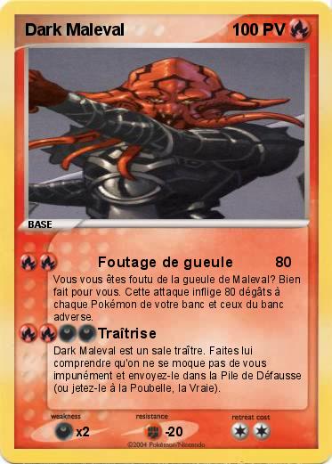Pokemon Dark Maleval