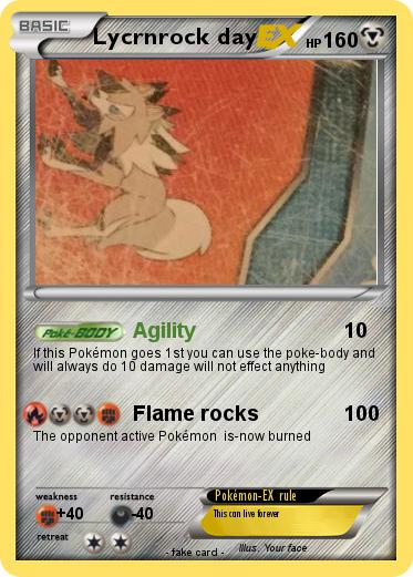 Pokemon Lycrnrock day