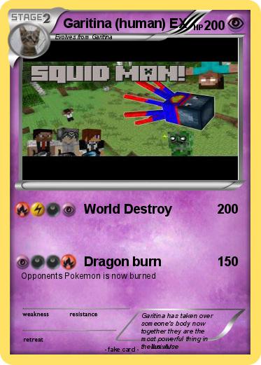 Pokemon Garitina (human) EX