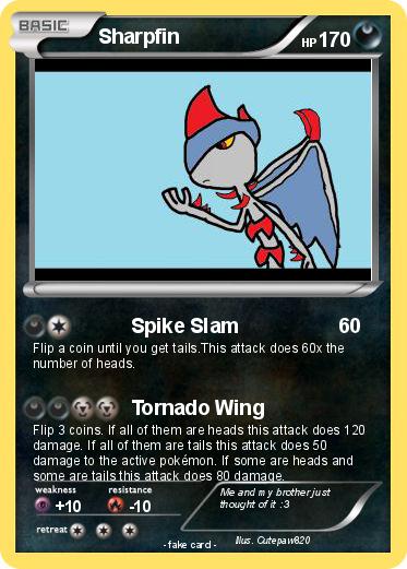 Pokemon Sharpfin