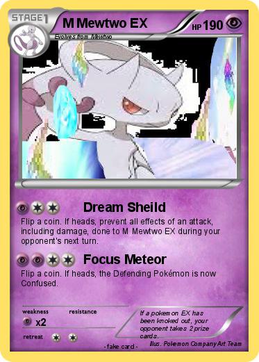 Pokemon M Mewtwo EX