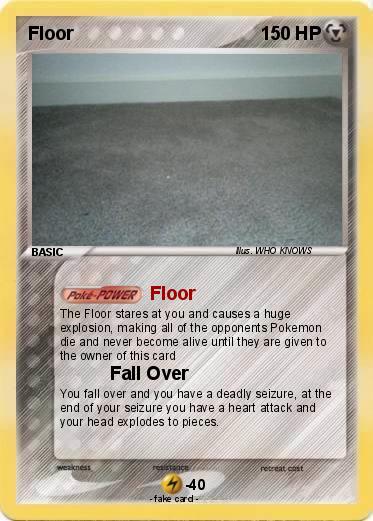 Pokemon Floor