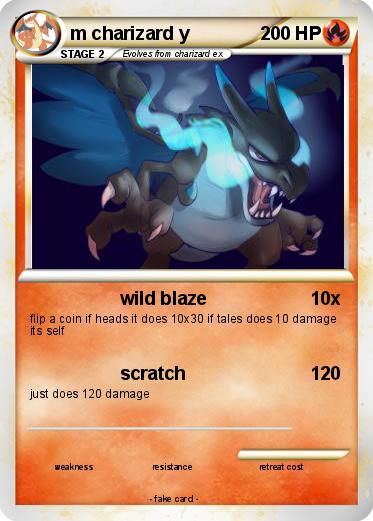 Pokemon m charizard y