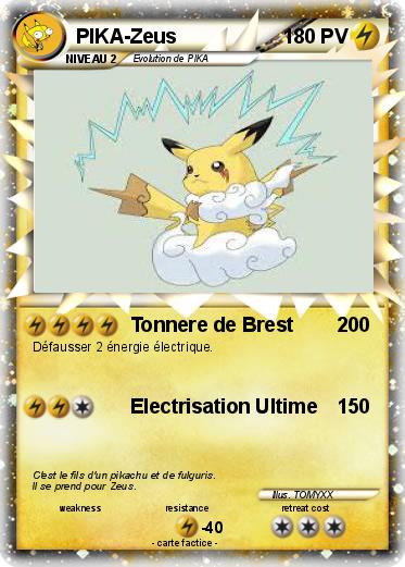Pokemon PIKA-Zeus