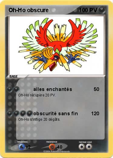 Pokemon Oh-Ho obscure