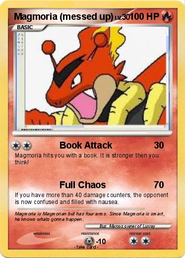 Pokemon Magmoria (messed up)