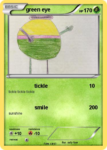 Pokemon green eye