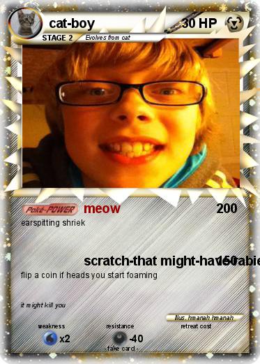 Pokemon cat-boy