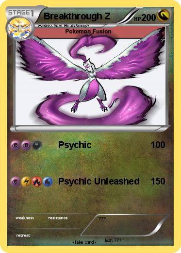 Pokemon Breakthrough Z