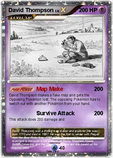 Pokemon David Thompson