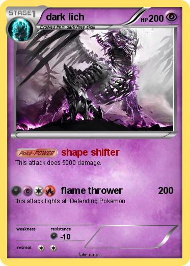Pokemon dark lich