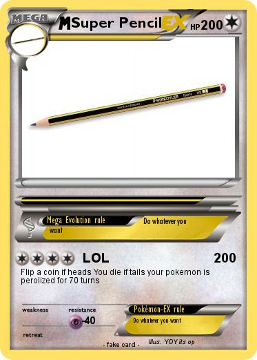 Pokemon Super Pencil