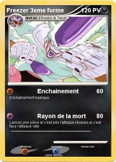 Pokemon Freezer 3eme forme