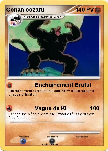 Pokemon Gohan oozaru
