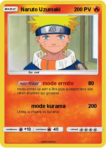 Pokemon Naruto Uzumaki