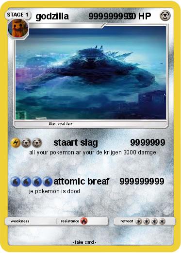 Pokemon godzilla        999999999