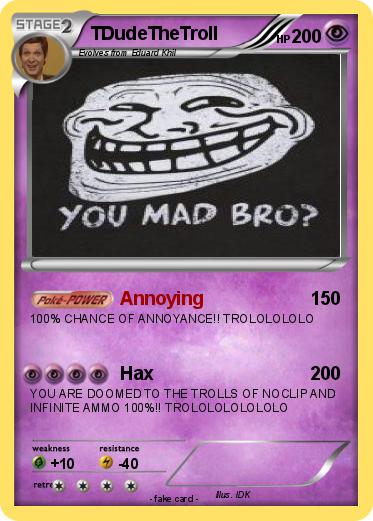 Pokemon TDudeTheTroll