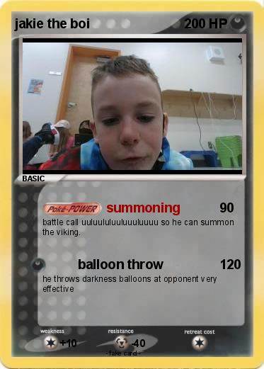 Pokemon jakie the boi