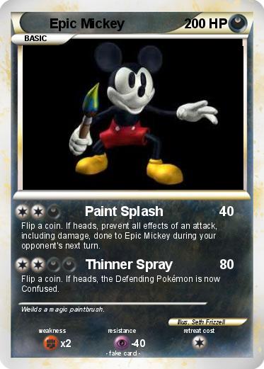 Pokemon Epic Mickey