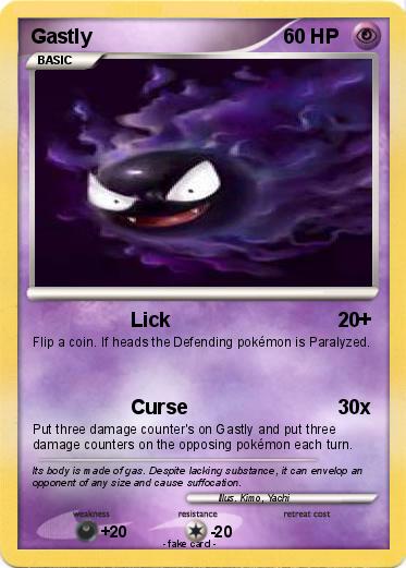 Pokemon Gastly