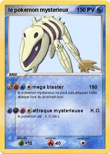 Pokemon le pokemon mysterieux