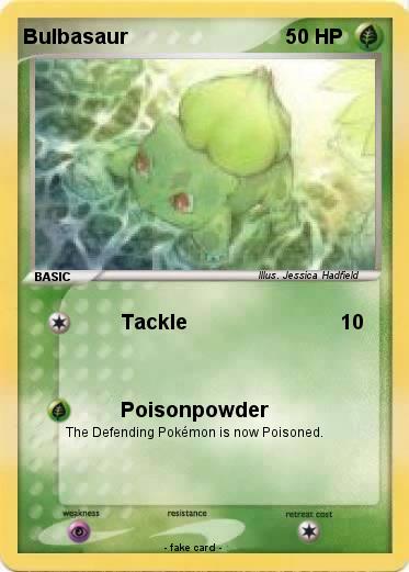Pokemon Bulbasaur