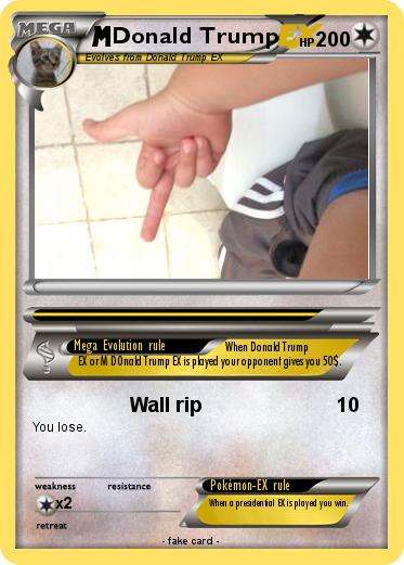 Pokemon Donald Trump